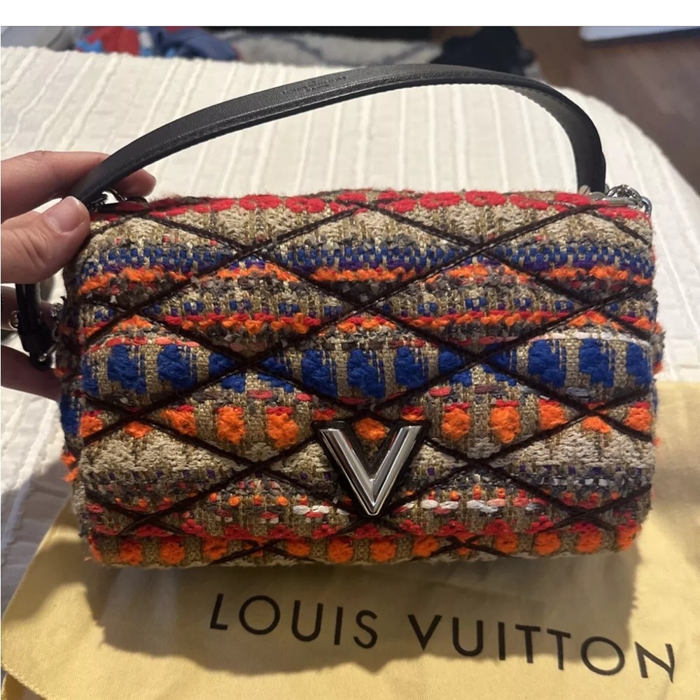 Louis Vuitton tweed GO-14 perfect condition never worn!